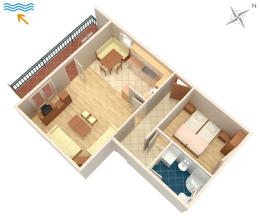 Apartments With A Parking Space Novi Vinodolski - 5514 외부 사진
